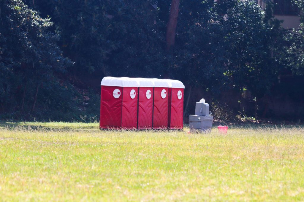 portable toilets